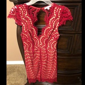 Sexy Red Boutique Dress
